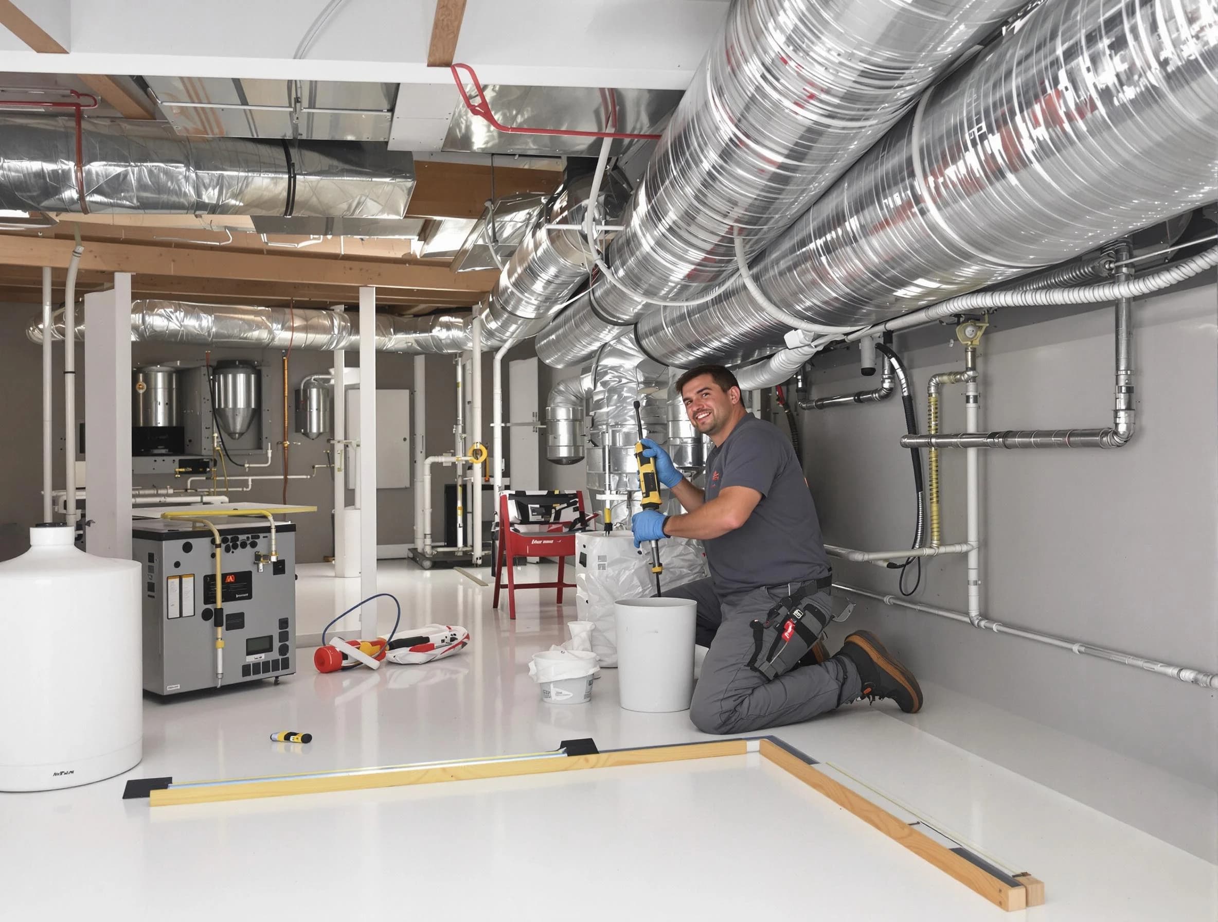 Professional duct sealing service by Union City Air Duct Cleaning in Union City