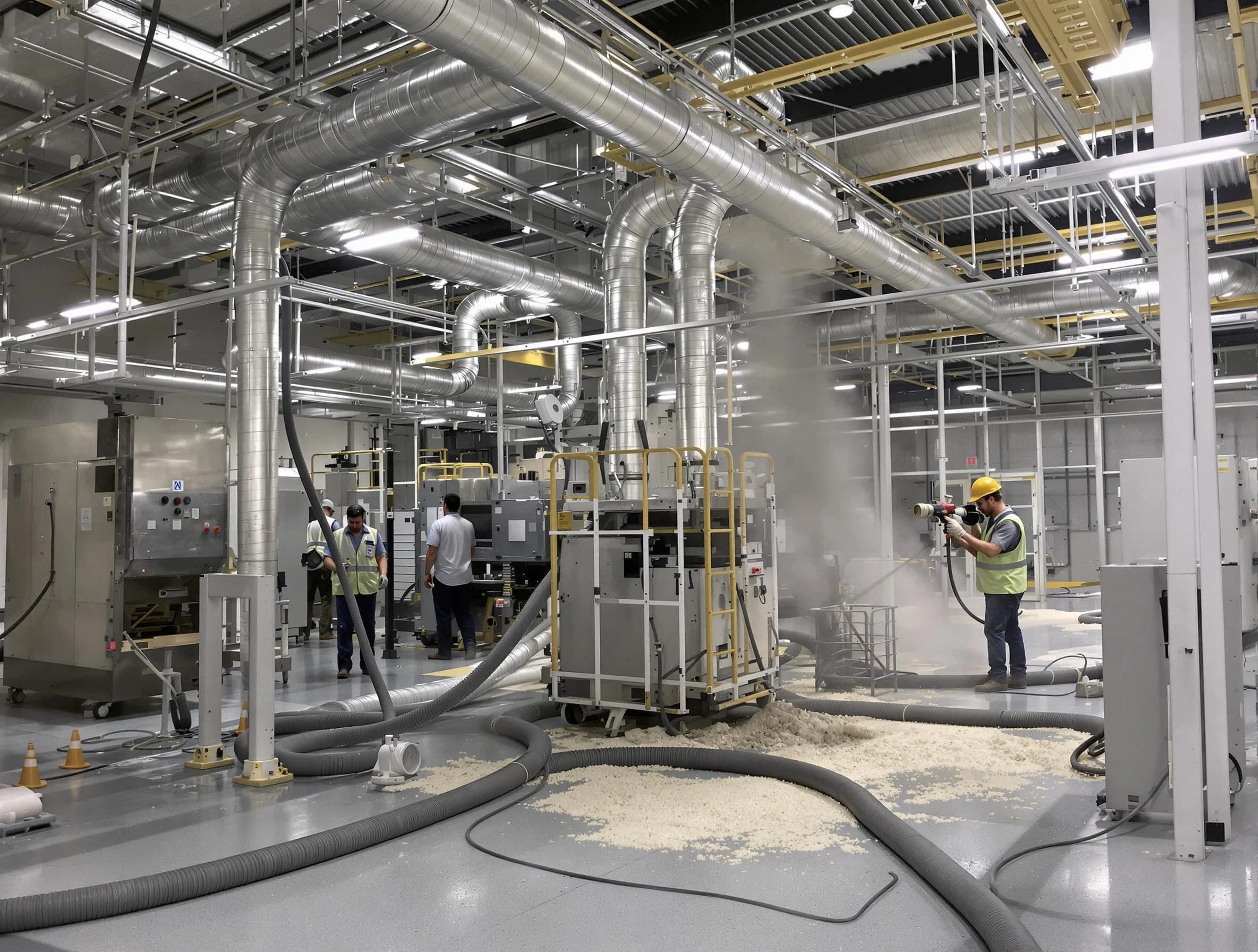 Heavy-duty industrial duct cleaning by Union City Air Duct Cleaning in Union City