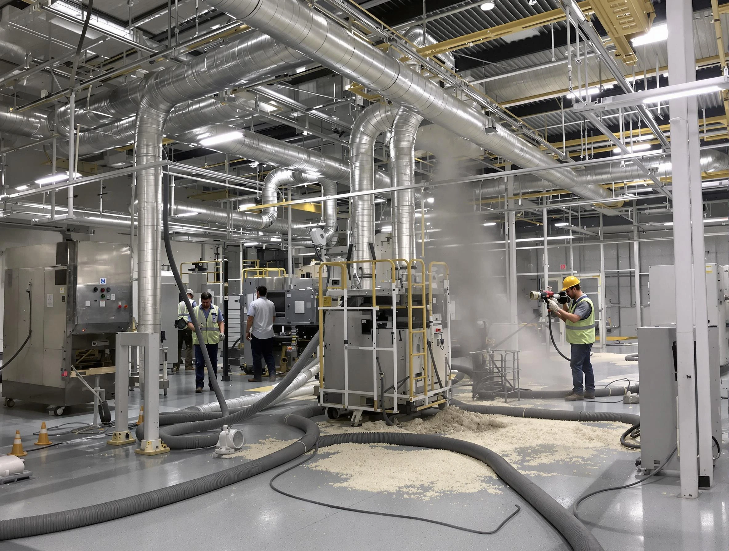 Heavy-duty industrial duct cleaning by Union City Air Duct Cleaning in Union City