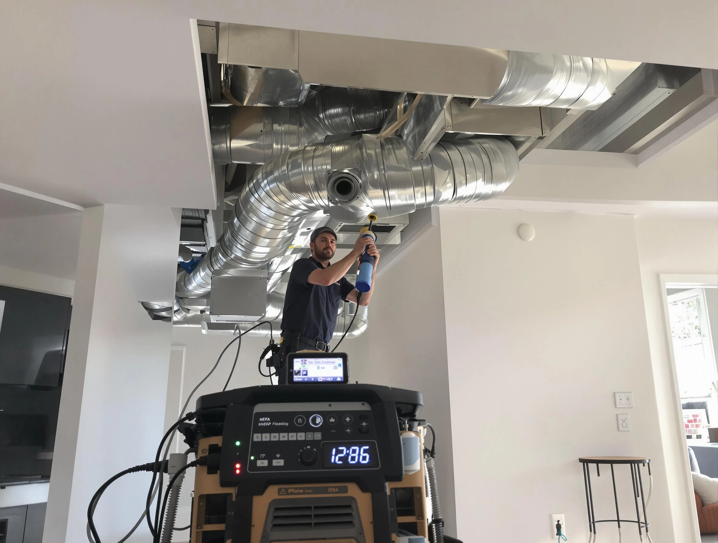 Advanced pure air duct cleaning by Union City Air Duct Cleaning in Union City